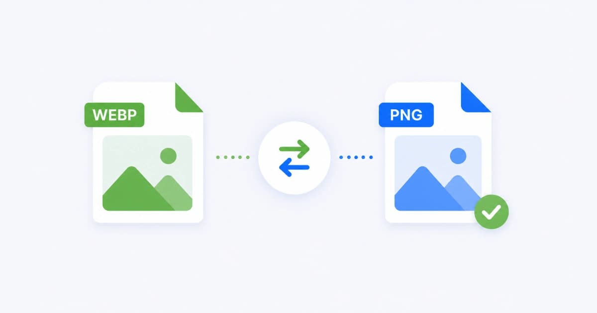 WEBP to PNG conversion guide - when and how to convert - Convert Freely